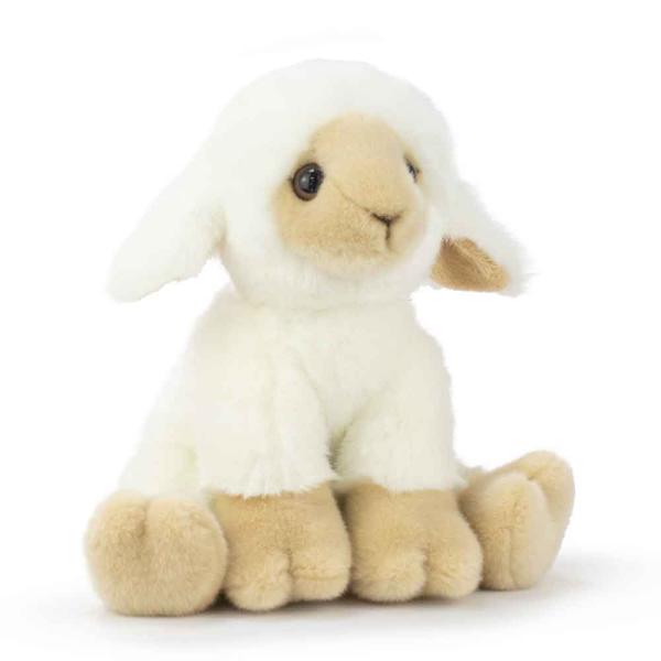 FARM LIFE Ovečka realistická plyšová hračka 28cm