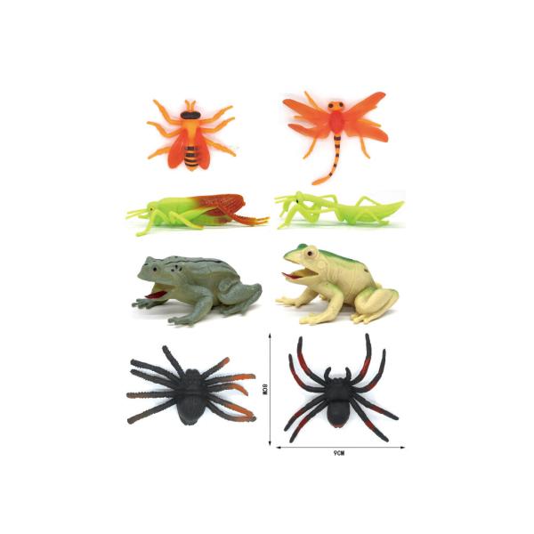 Zvířátka hmyz figurky set