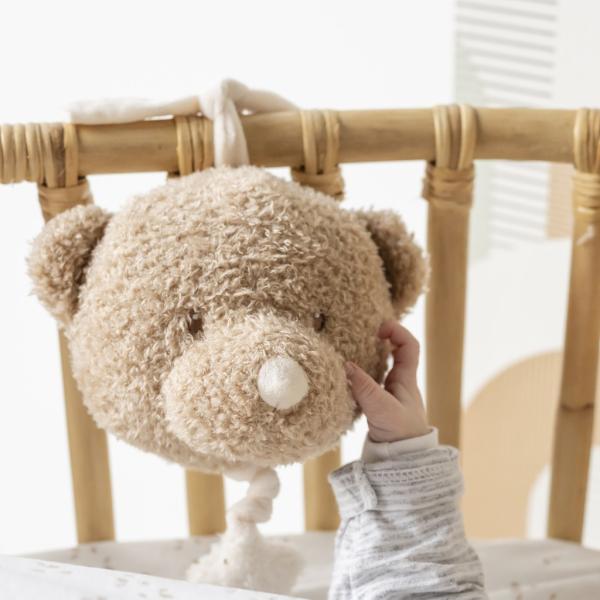 NATTOU Hračka hudební Teddy medvídek 16 cm