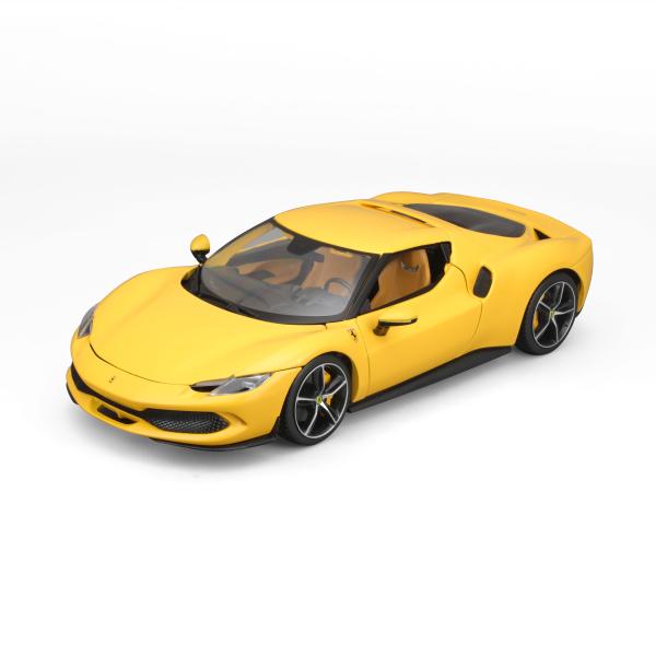 Bburago 1:18 Ferrari 296 GTB - Yellow