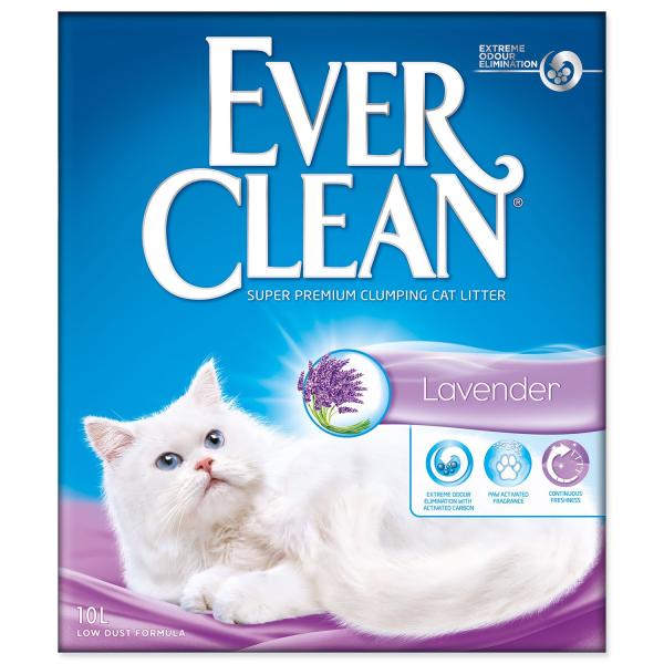 Podstielka Ever Clean Lavender ,hrudkujúca  10l