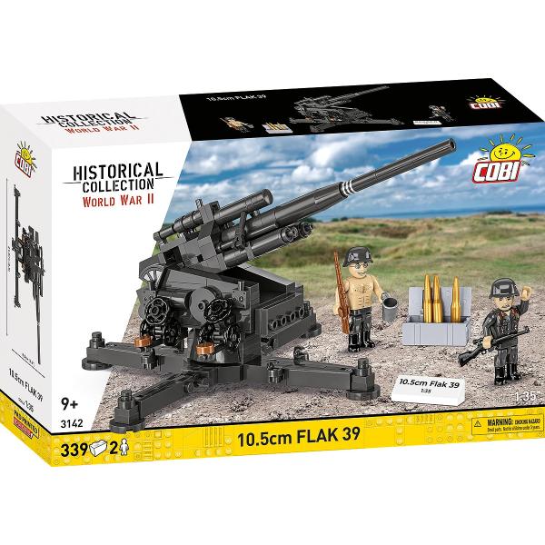 Cobi Protiletadlové dělo 10.5 cm Flak 39, 1:35