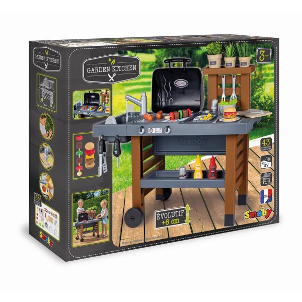 Smoby Venkovní zahradní kuchyňka s grilem (obrázek 9)