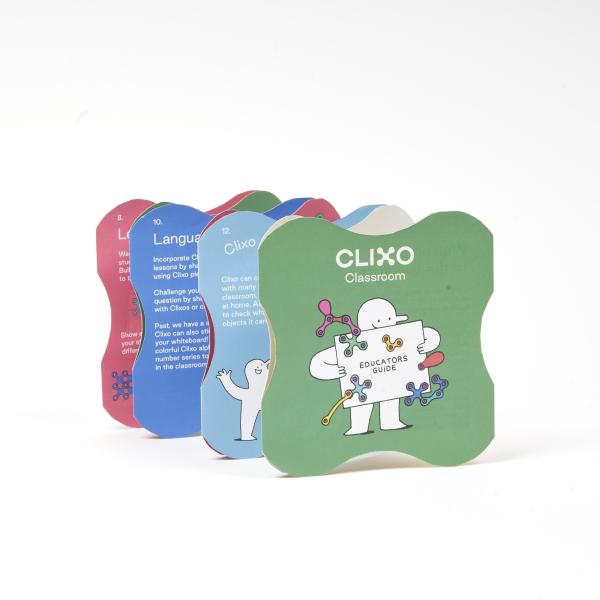 CLIXO Classroom – magnetická stavebnice 100 kusů