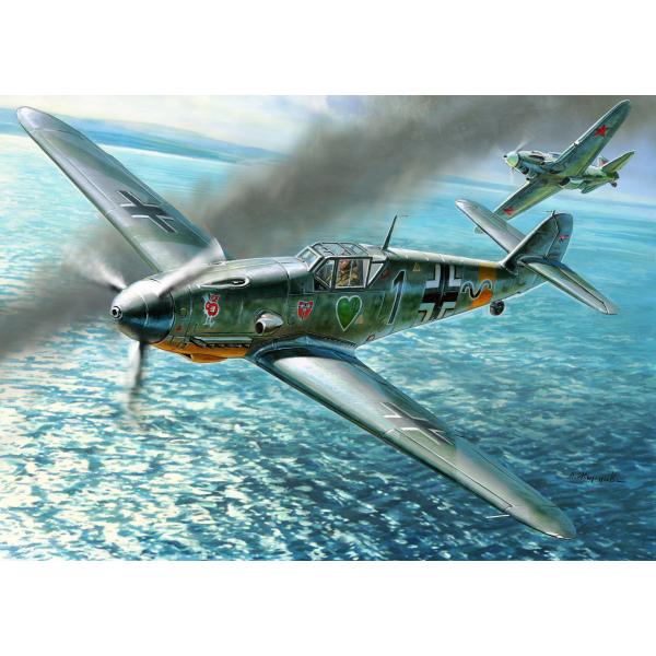Model Kit letadlo 4806 – Messerschmitt Bf-109 F4 (1:48)