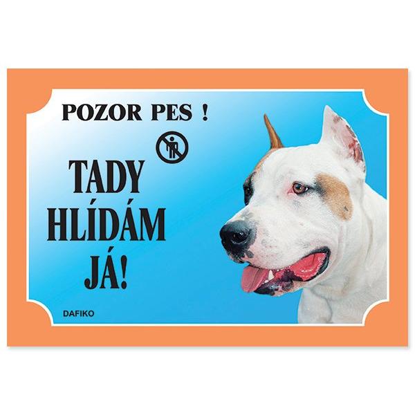 Tabulka Dafiko americký staffordský teriér