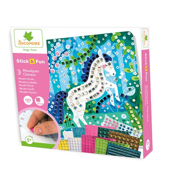 Sycomore Stick & Fun - mozaika - koníci
