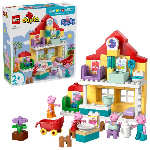 LEGO® DUPLO® Prasiatko Peppa 10467 Rodinný domček