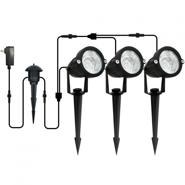 INVITAL LED osvetlenie jazierka 3ks