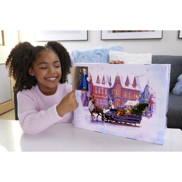 Mattel Frozen Adventní kalendář s malými panenkami 2024 (obrázek 5)