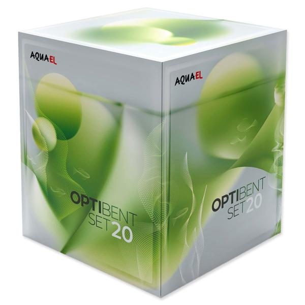 Set Aquael akvarijní Optibent bílá 20l