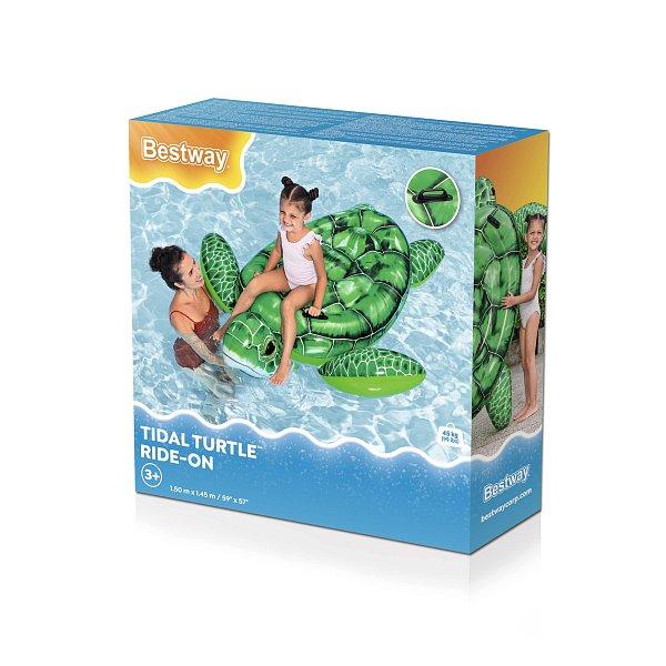 Bestway Nafukovací želva s držadly, 150x145 cm (obrázek 5)