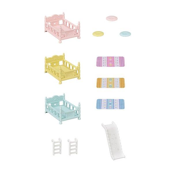 Sylvanian Families Třípatrová postel