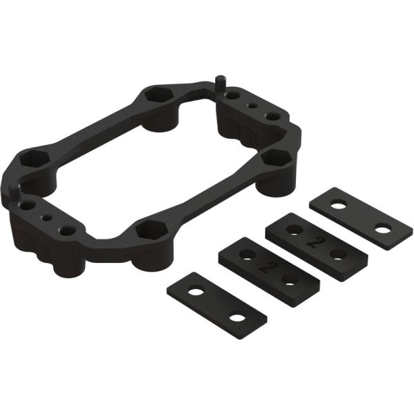 Arrma sada plastových dielov držiaka serva