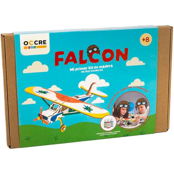 OCCRE Letadlo Falcon stavebnice pro děti
