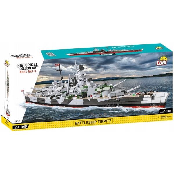 Cobi II WW Battleship Tirpitz, 1:300, 2880 k
