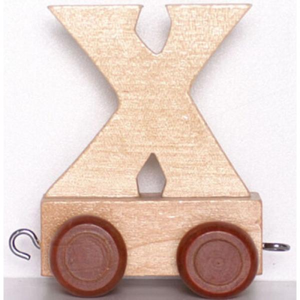 Bino Vagónek-X-hnědé kolečka