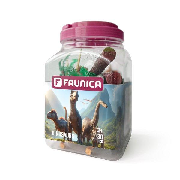 Zvířátka figurky sada v mega tubě - Dinosauři