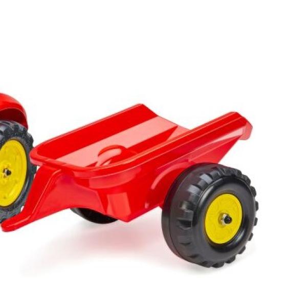 Falk šlapací traktor 2058L Country Farmer s vlečkou - červený (obrázek 3)