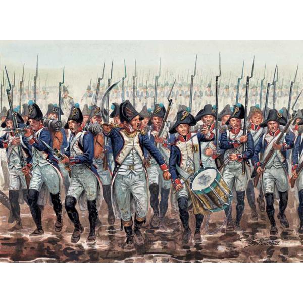 Model Kit figurky 6092 – NAPOLEONIC WARS: FRAN. INF.1800-05 (1:72)