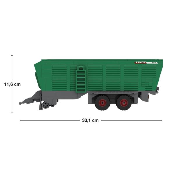 BRIXIES Plus 222.711 Fendt Tigo XR - víceúčelový samosběrací automobil, 1:32, 334 k (obrázek 9)