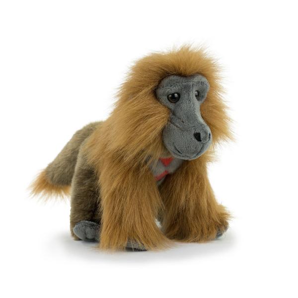 WILD LIFE Pavián gelada realistická plyšová hračka 28cm