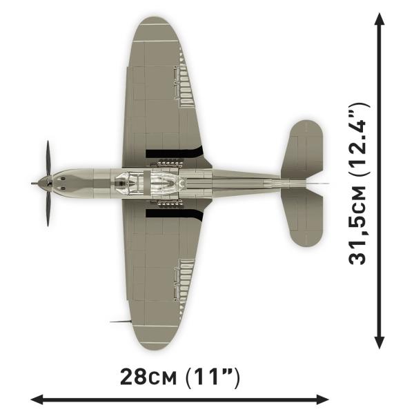 Cobi II WW Bell P-39D Airacobra, 1:32, 361k, 1f (obrázek 3)
