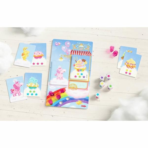 Haba Společenská hra pro děti Jednorožec zábava s kostkami od 4 let