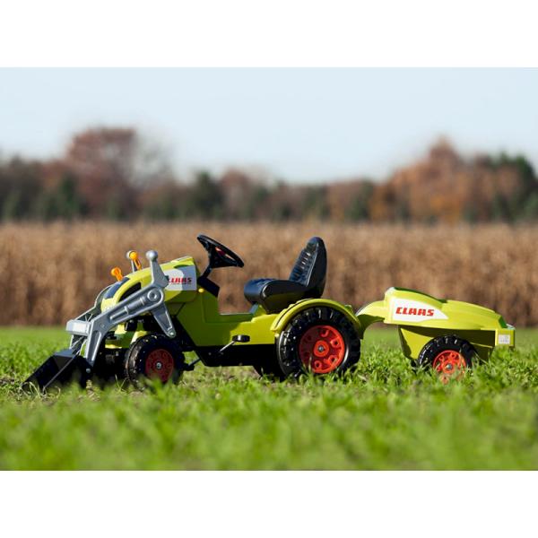 BIG Šlapací traktor CLAAS s lžící a vozíkem (obrázek 7)