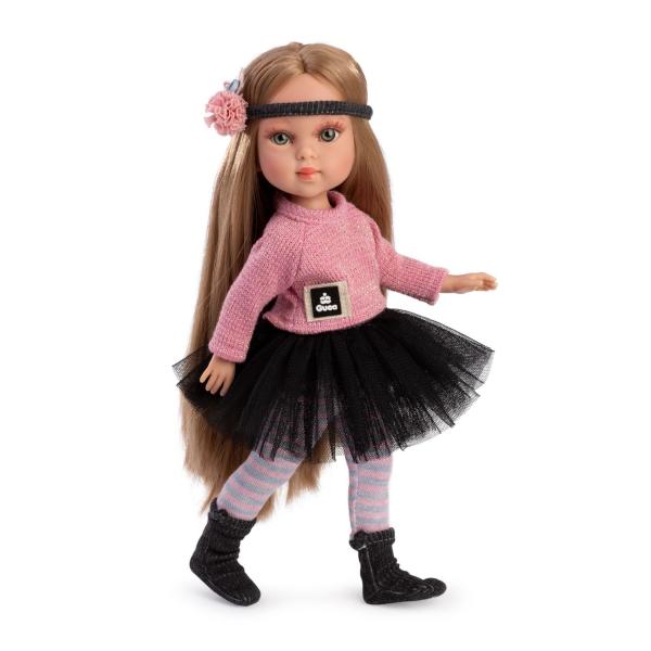 Guca 982 PENELOPE - realistická bábika s celovinylovým telom - 34 cm