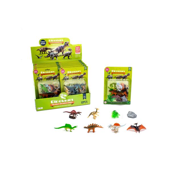 Dinosaury figúrky set 8 ks 9 cm