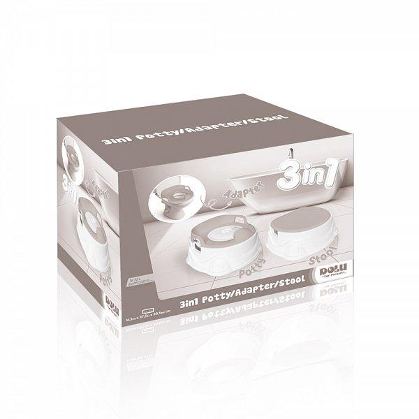 Dolu Nočník 3 v 1, zelený