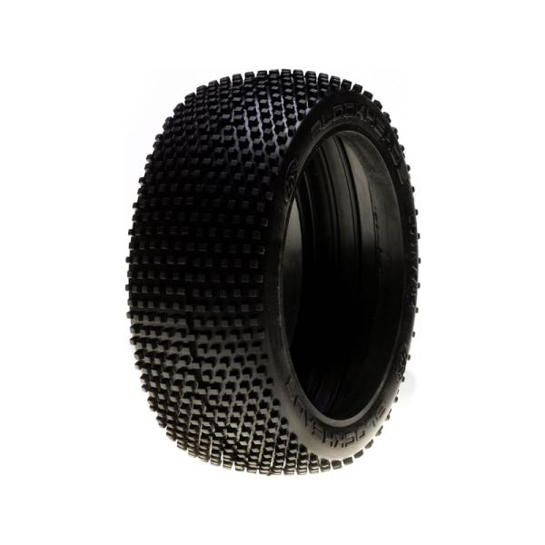 Losi pneumatico 1:8 Buggy Blockhead G2 rosso con inserto (2)