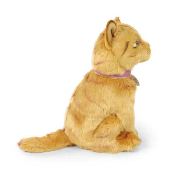 Plyšová kočka hnědá 25 cm ECO-FRIENDLY (obrázek 3)