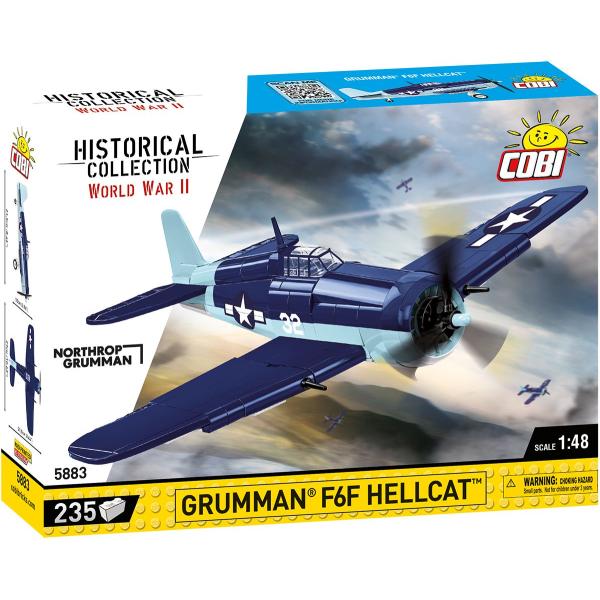 Cobi II WW Grumman F6F Hellcat, 1:48, 235 k