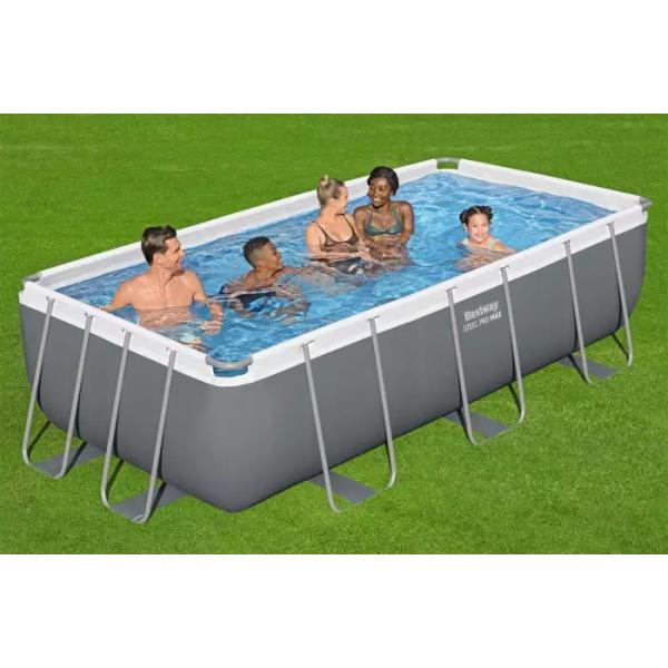 Zahradní bazén Bestway 56441 Power Steel 4.04mx 2.01mx 1.00m Rectangular Pool Set (obrázek 3)