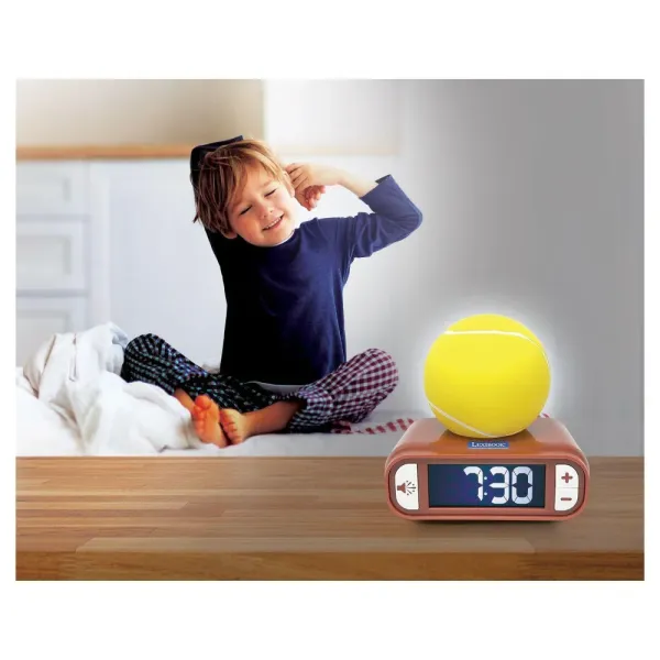 Budík s nočním 3D světlem Tenis (obrázek 8)