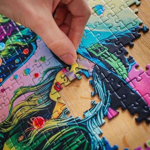 Trefl Puzzle Premium Plus Quality 1000 Hall of Horror: Čarodějnice