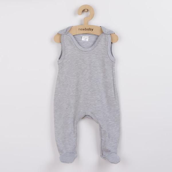 Kojenecké dupačky New Baby Classic II šedé 74 (6-9m)