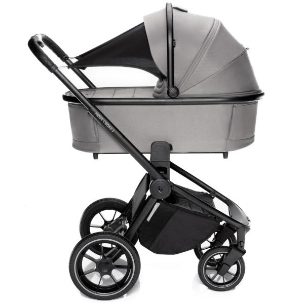 Hluboký košík k sportovnímu kočárku Move XL 3, Metal Grey (obrázek 8)
