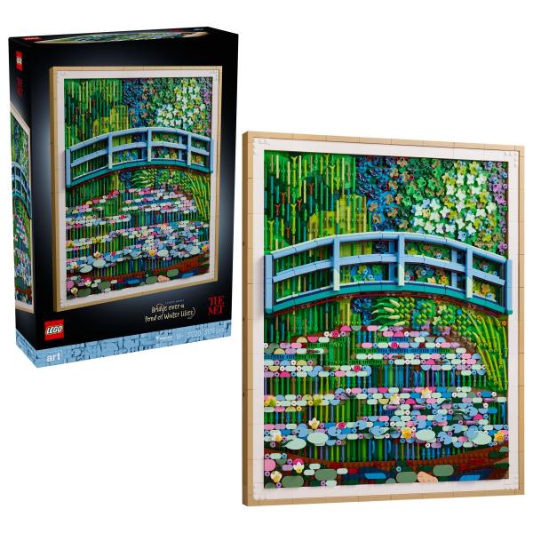 LEGO® Art 31220 Claude Monet – Most nad jezírkem s lekníny