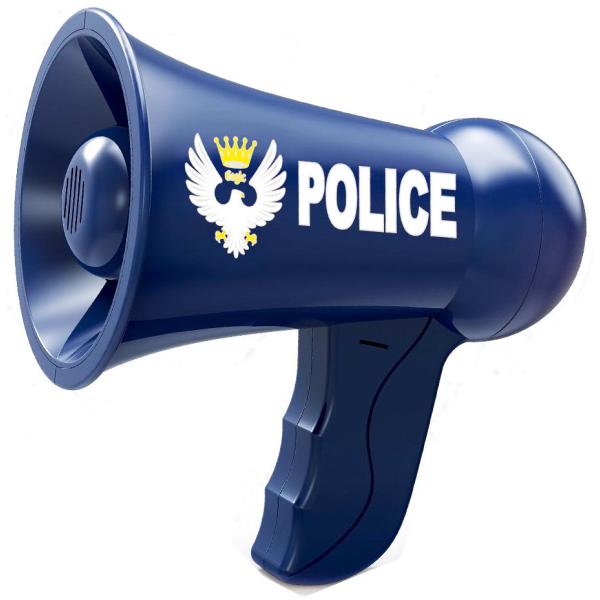 POLIZIA - Megafono della polizia