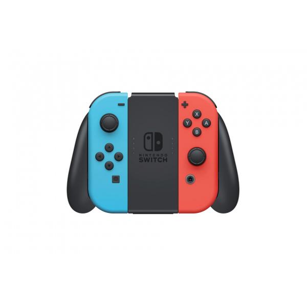 Konzole Nintendo Switch s neon modrým a červeným Joy-Conem (obrázek 5)