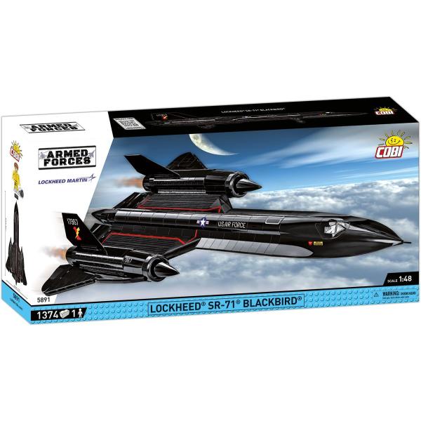 Cobi Lockheed SR-71 Blackbird, 1:48, 1330 k, 1 f