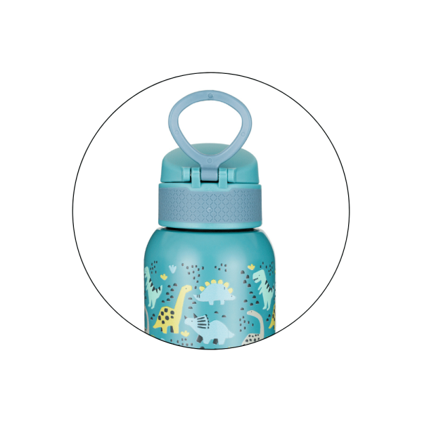 PETITE&MARS Láhev nerezová termo s náustkem 500 ml Dino Park 36m+ (obrázek 7)