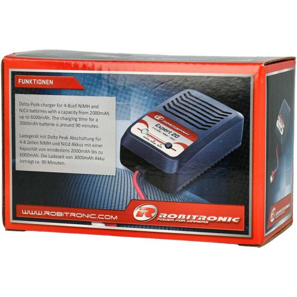 Robitronic nabíječ Expert 20W 4-8NiMH AC (obrázek 3)