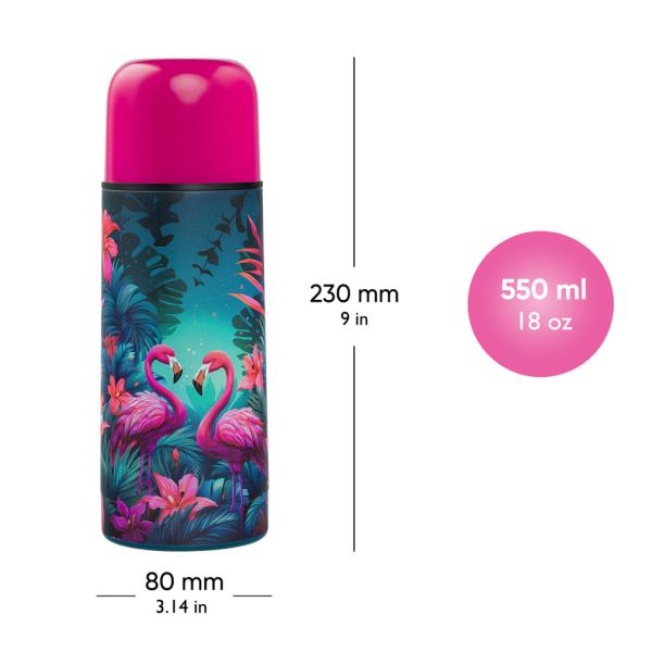 BAAGL Termolahev Plameňáci, 550 ml (obrázek 4)