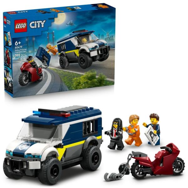LEGO® City 60479 Furgoneta de transporte de prisioneros