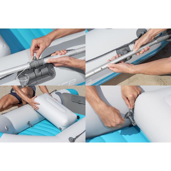 Bestway 65177 Nafukovací raft Hydro-Force Elite Sport Boat Set - 230 cm (obrázek 4)