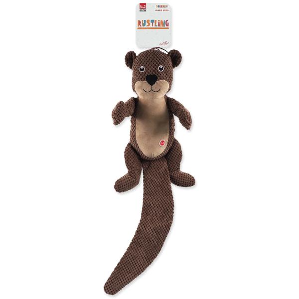 Hračka Dog Fantasy Jumbo bobr pískací a šustící 80cm (obrázek 3)